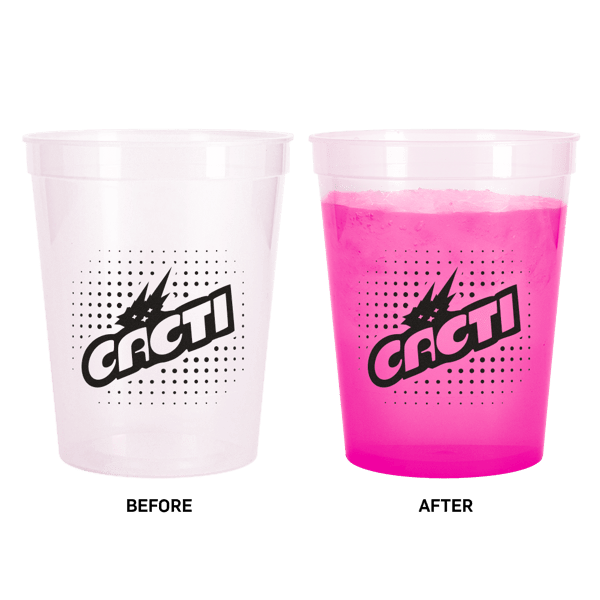 16 oz Color Changing Stadium Cup 26