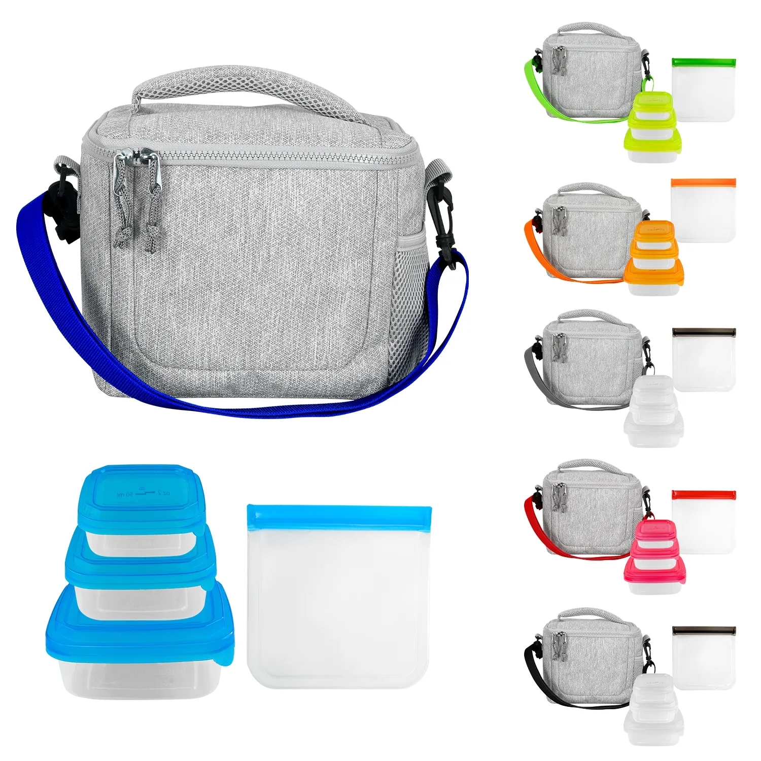 Adventure Cooler Portion Control & Sandwich Set 11