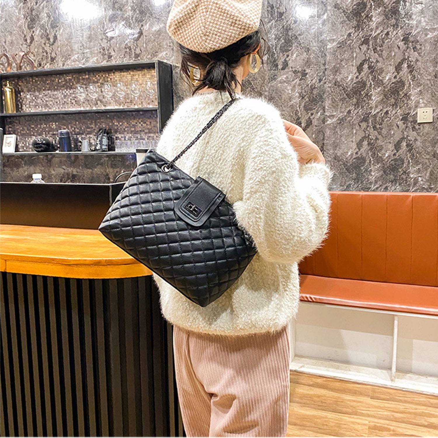 Fashion Women's One Shoulder Diagonal Straddle Bag 3