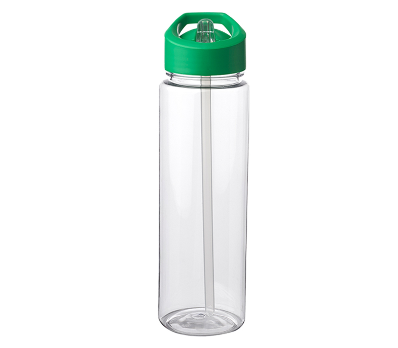 Plastic Bottle with Sip Straw and Handle, 24 oz. 7