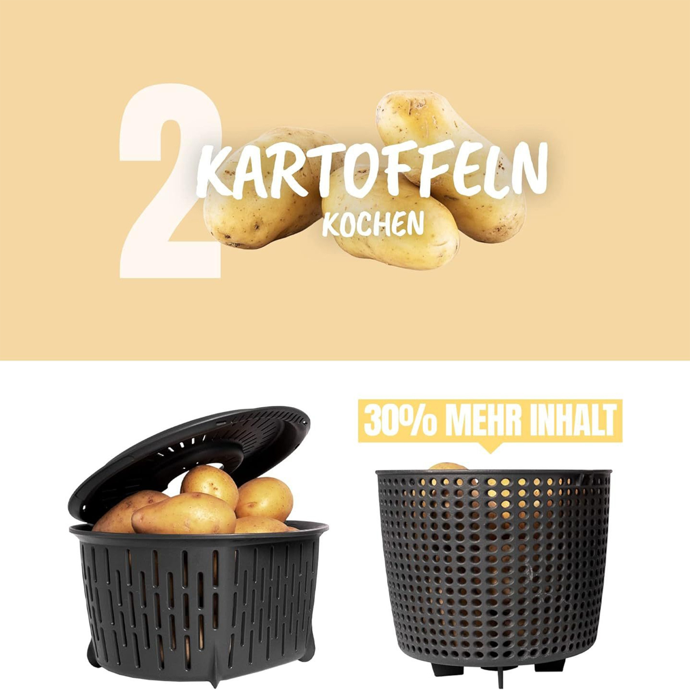Polycarbonate Salad Drain Basket 3