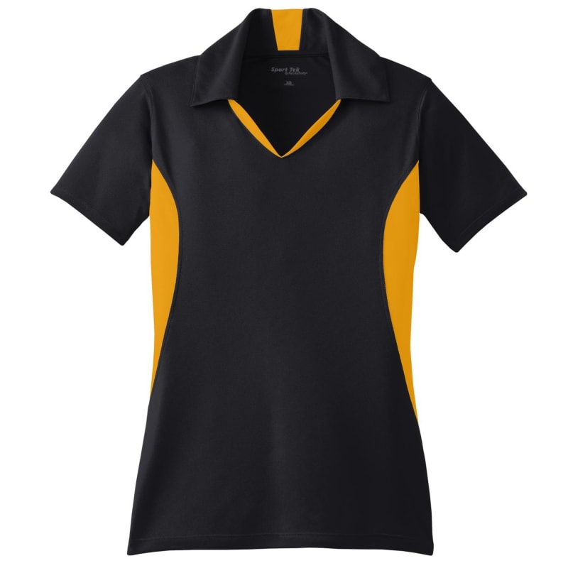 Sport-Tek Women's Side Blocked Micropique Sport-Wick Polo. 17