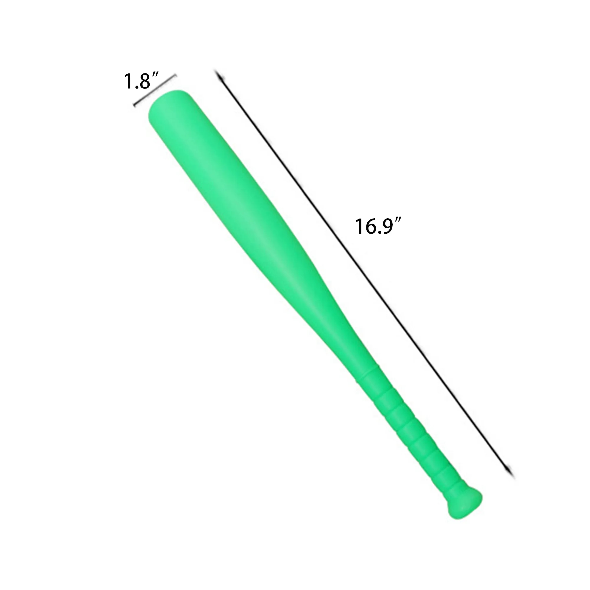 17" Plastic Baseball Bat Batting Stick 3