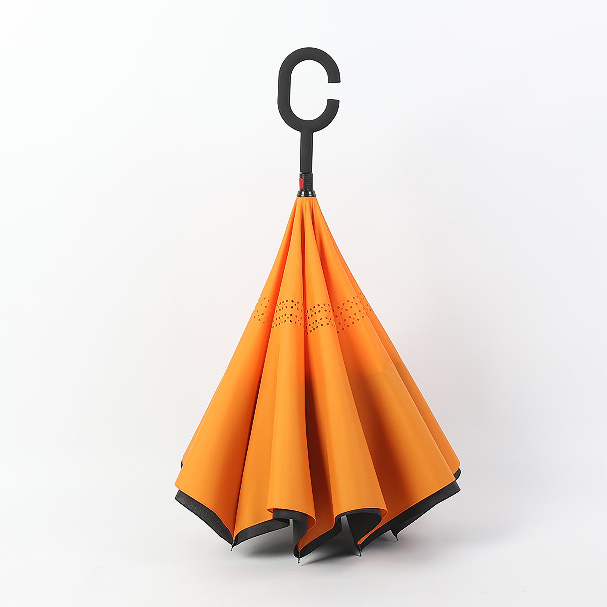 Large C-Handle Reverse Inverted Double Umbrella 16