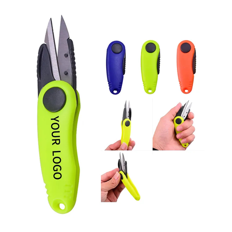 Portable Fishing Line Scissors with Plastic Handle 3