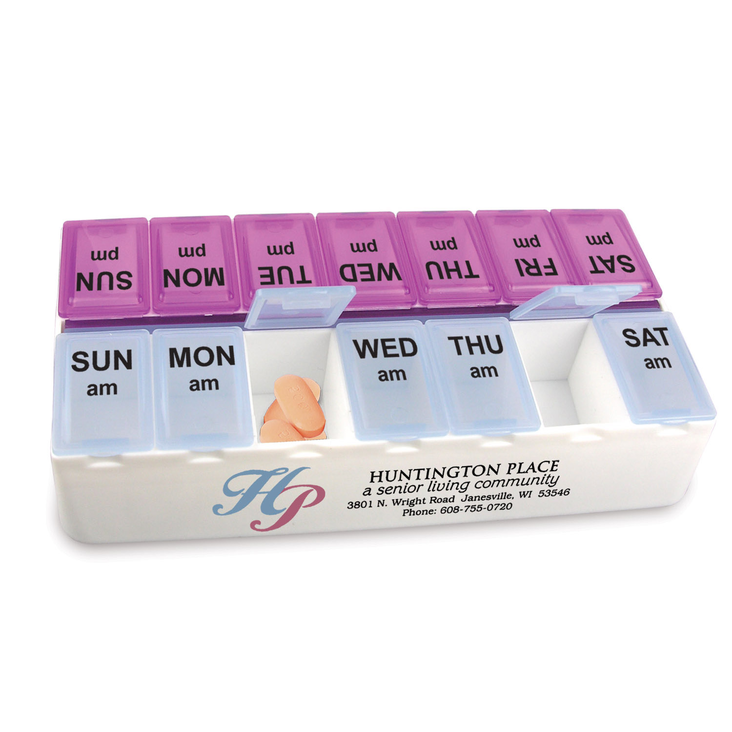Daily Reminder 7-Day Medicine Tray 2
