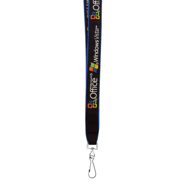 3/4" High Detail Woven Lanyard 2
