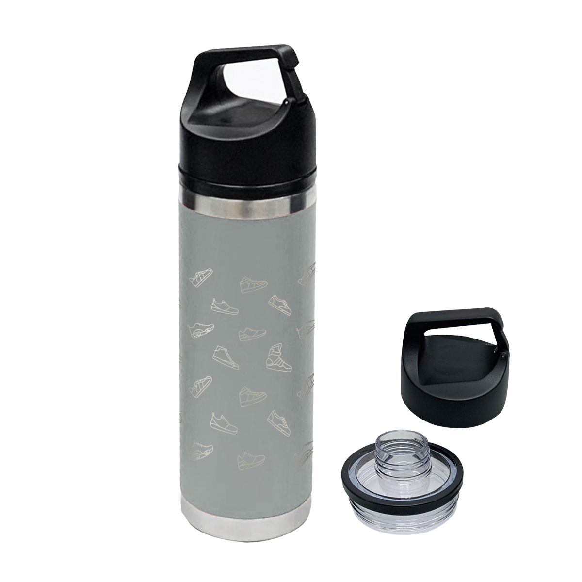 18 Oz. Full Laser Davenport Stainless Steel Bottle 6