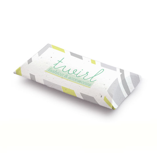 Single-Sided Seed Paper Pillow Boxes 4