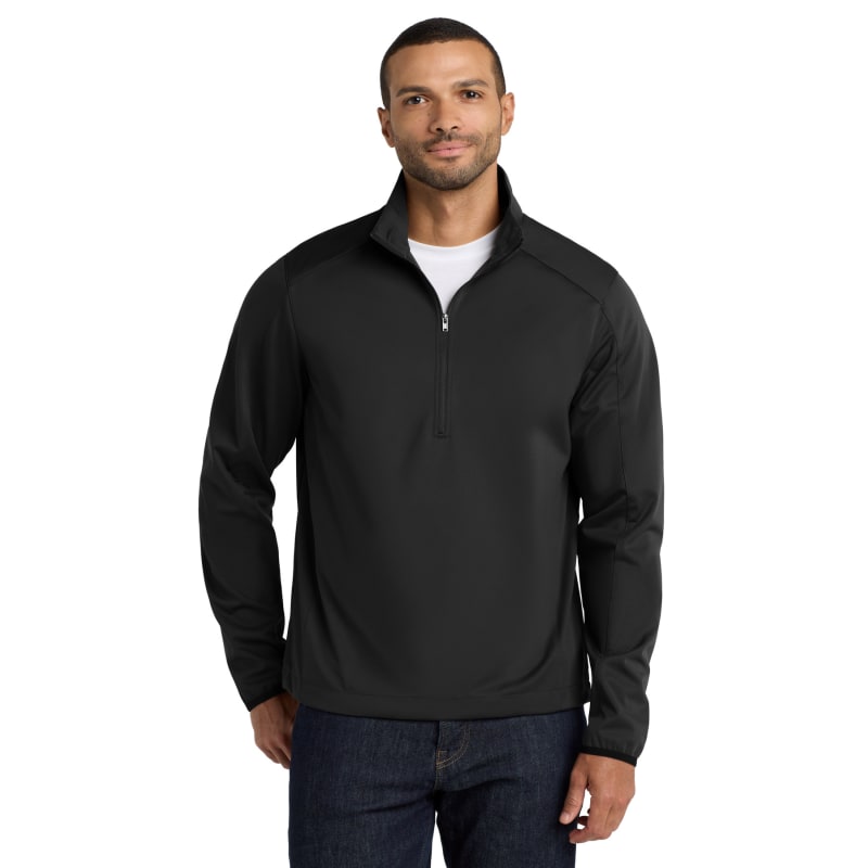 Port Authority Active 1/2-Zip Soft Shell Jacket. 11