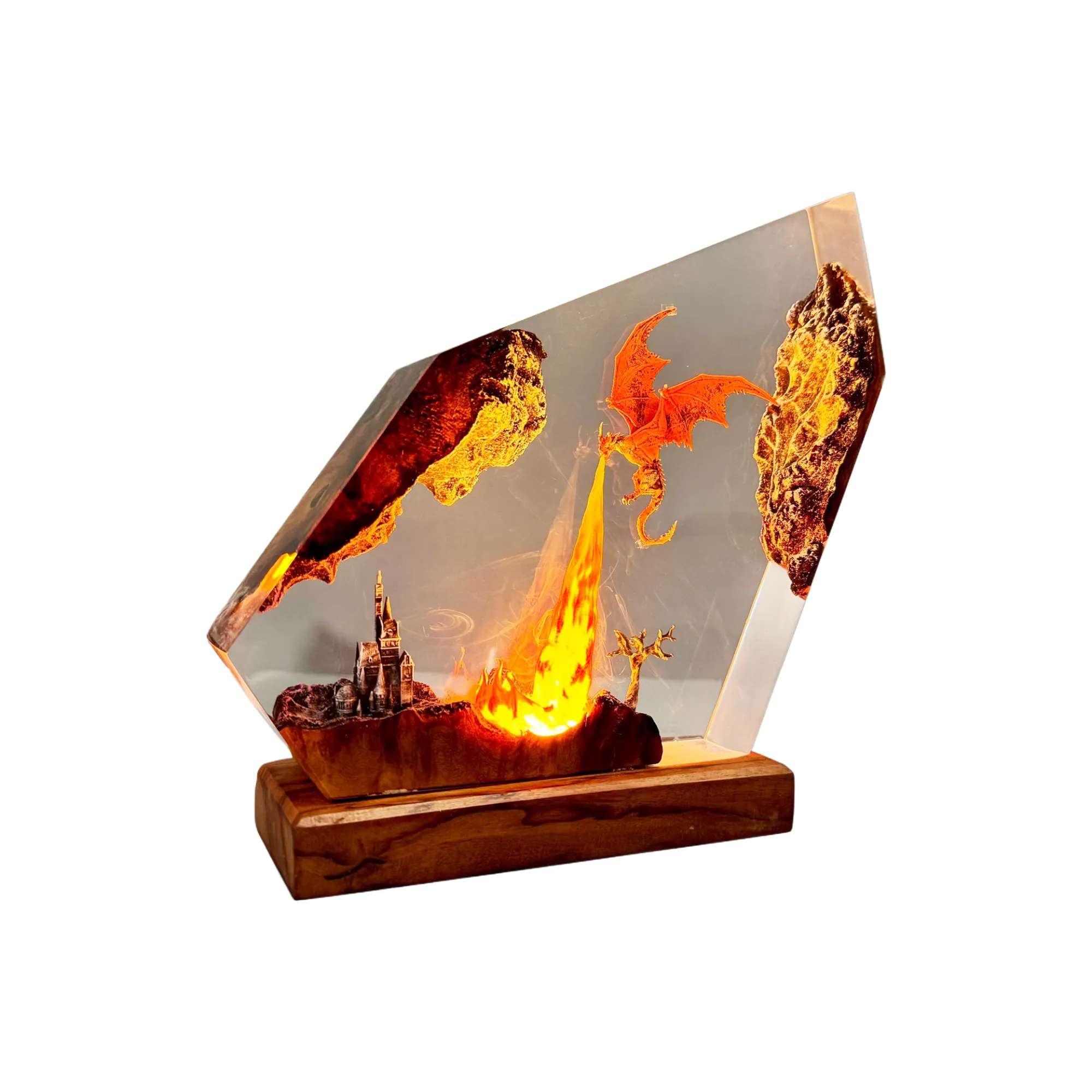 Halloween Easter Fire Dragon Night Light 5