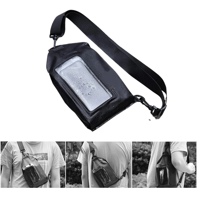 PVC Sealed Crossbody Waterproof Waist Bag 5