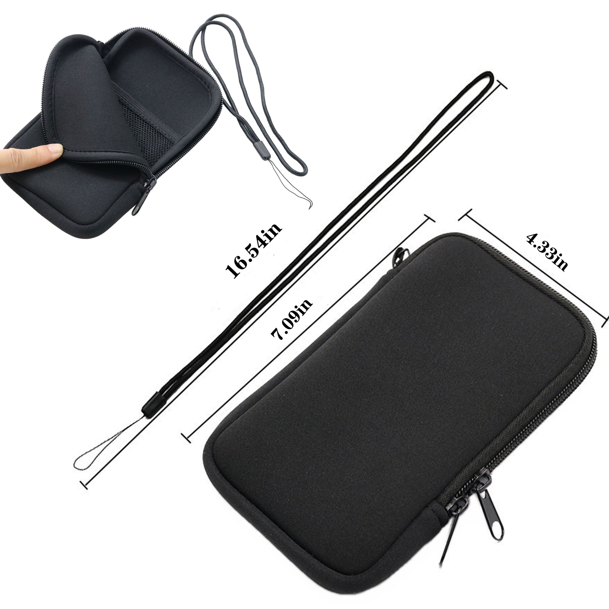 Zippered Neoprene Phone Case 2