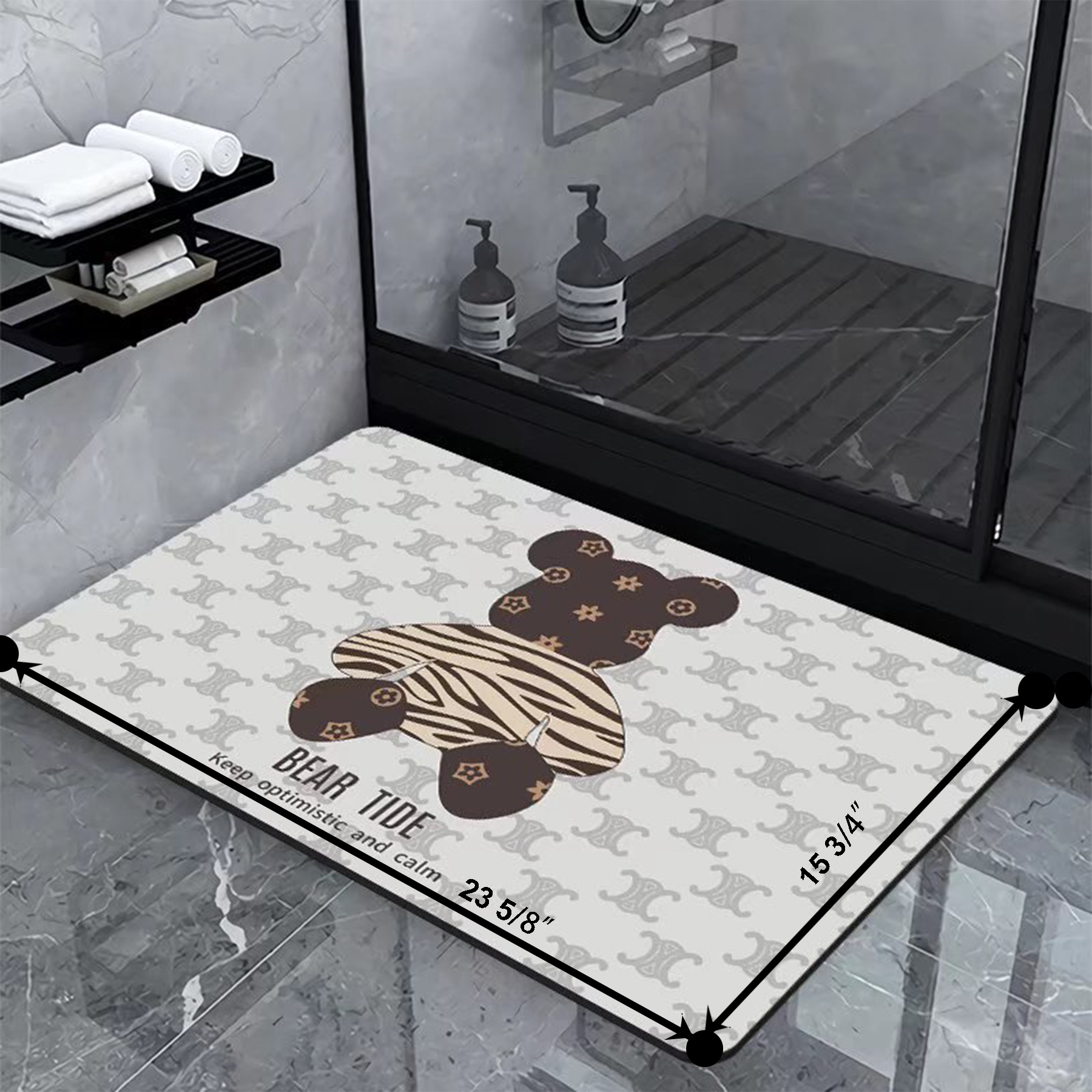 Diatom Mud Bathroom Rug 2