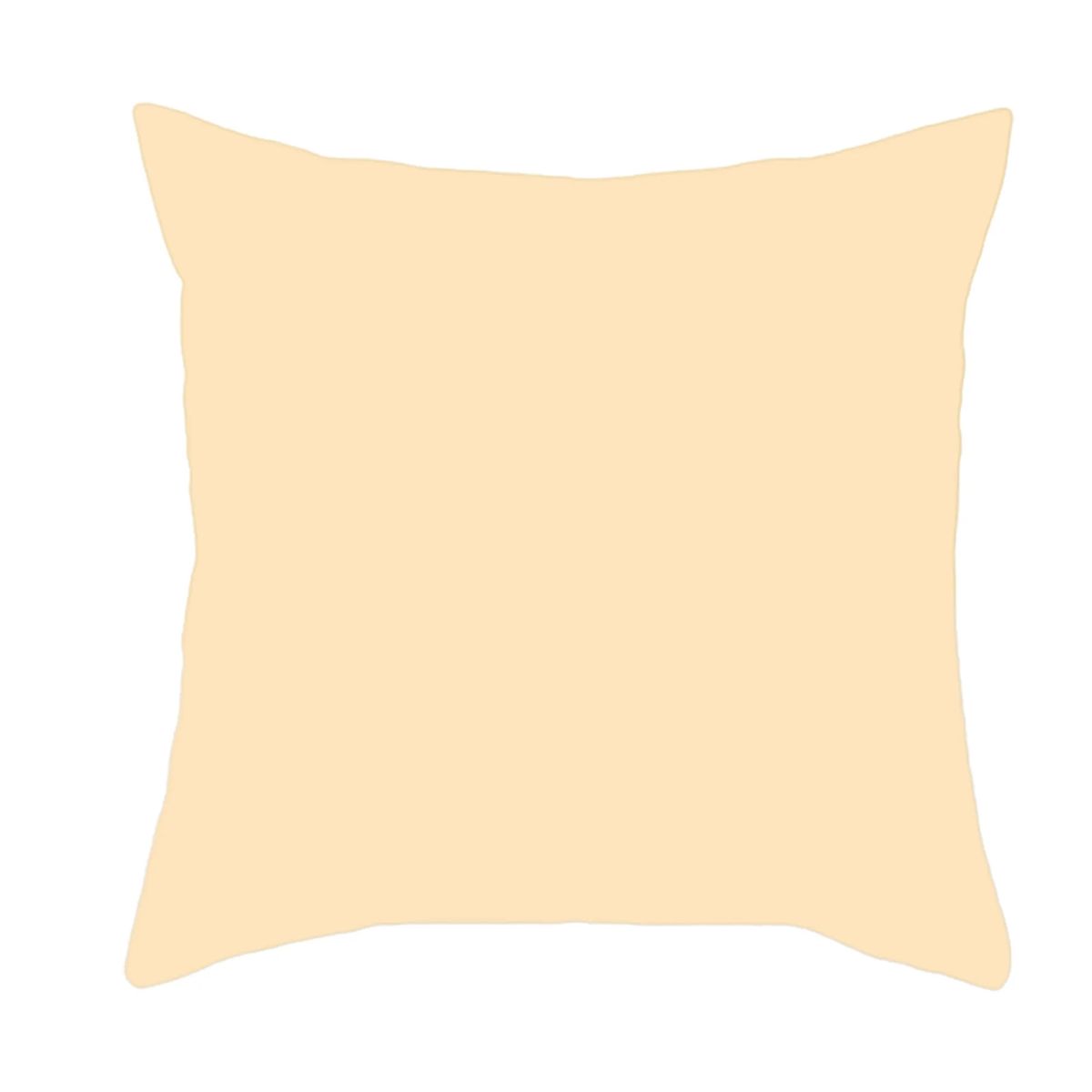 Linen Fabric Pillowcase with Invisible Zipper Closure 3