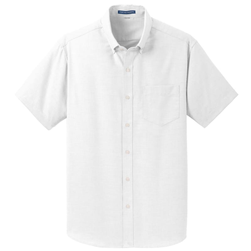 Port Authority Short Sleeve SuperPro Oxford Shirt. 8