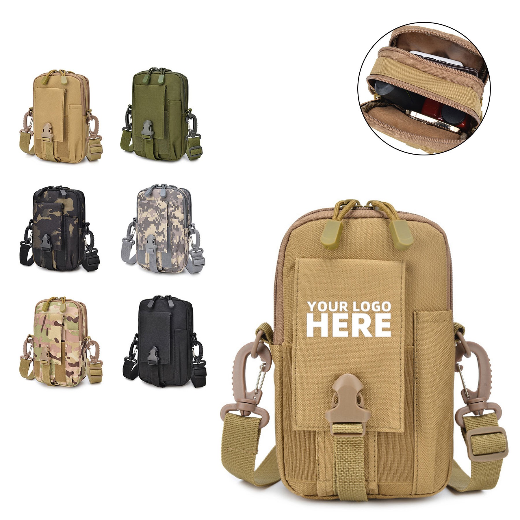 Camouflage Waist Bag