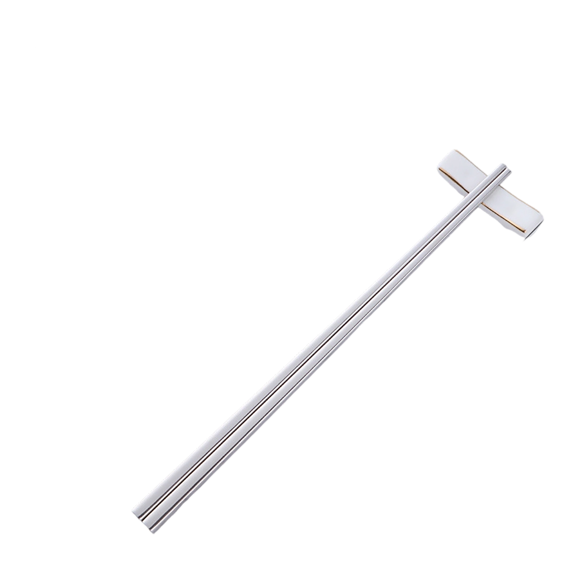 304 Stainless Steel Reusable Chopsticks Slip Resistant 8.86" 7