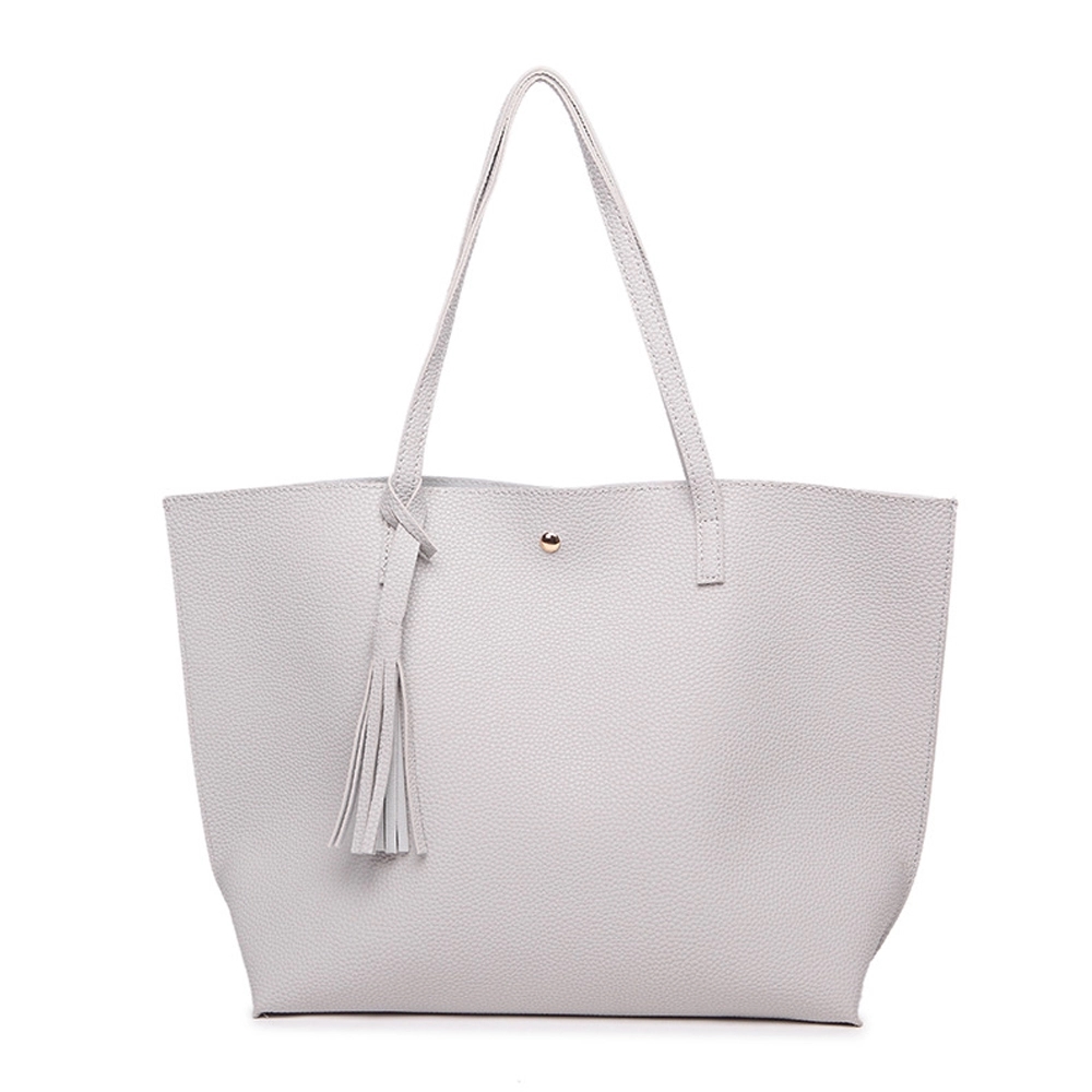 Soft Faux Leather Tote Shoulder Bag 16