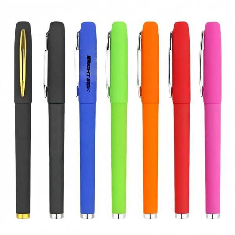 Black Fine Point Roller Ball Gel Pens 2