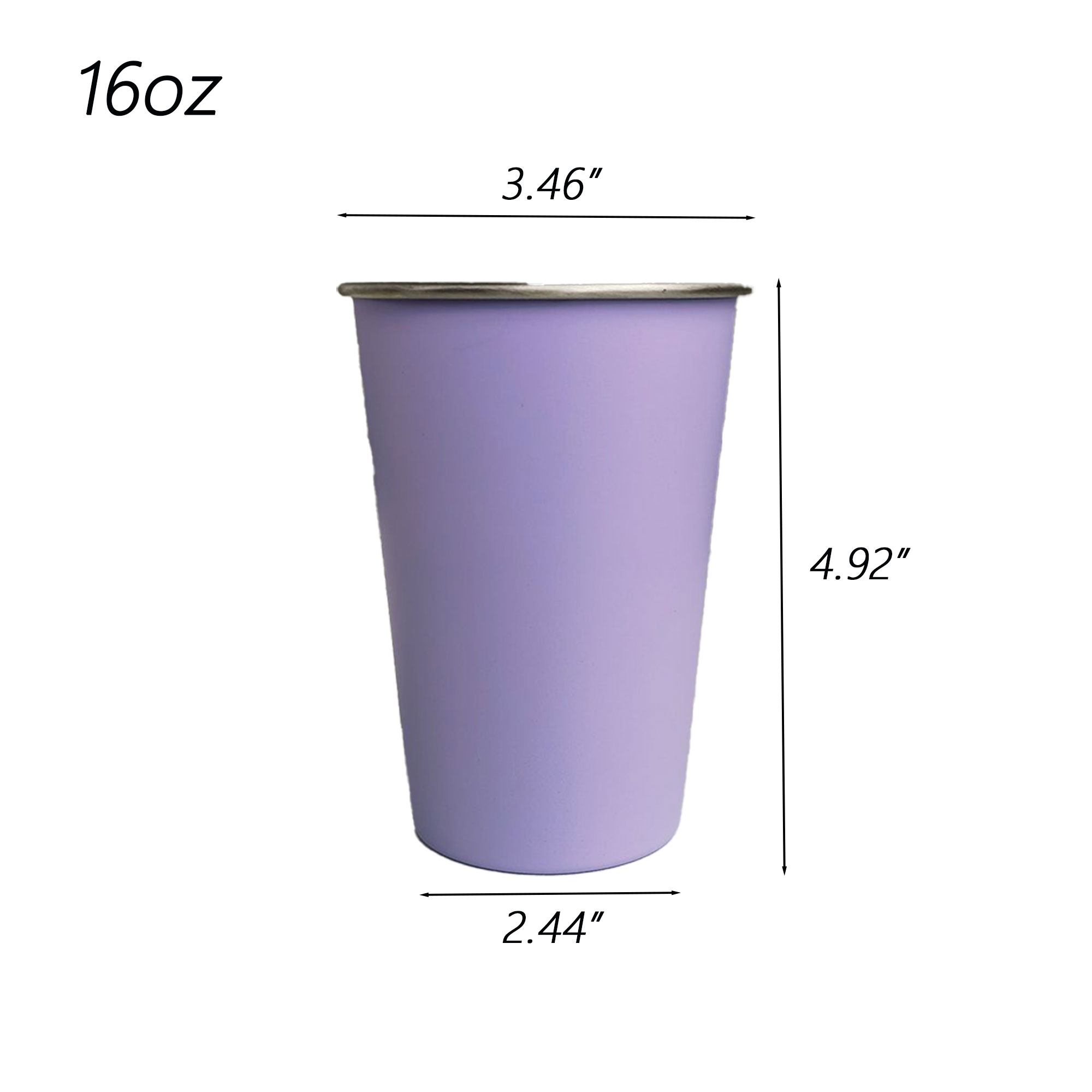 Single-Layer Thin Aluminum Cup 6
