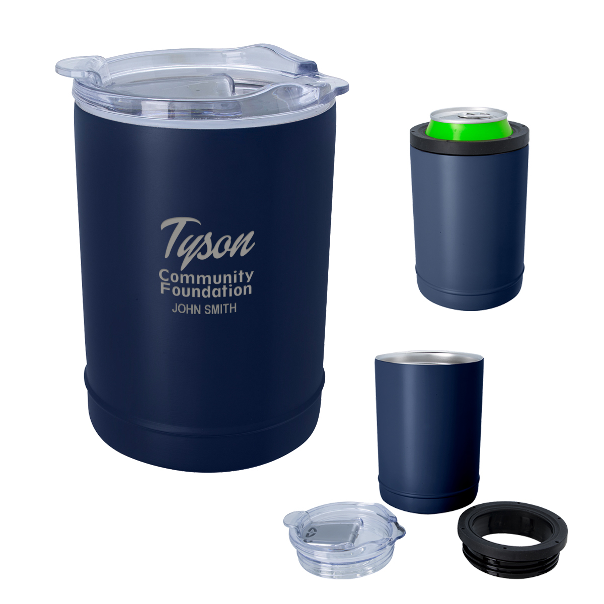 2-In-1 Copper Insulated Beverage Holder And Tumbler 15