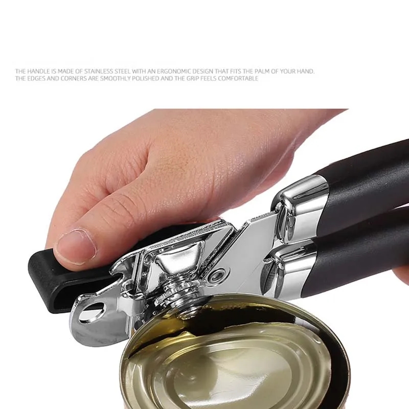 Multi-functional non-slip hand held can opener 5