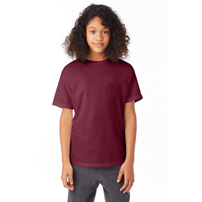 Hanes Youth 5.2 Oz., 50/50 ComfortBlend® EcoSmart® T-Shirt 176