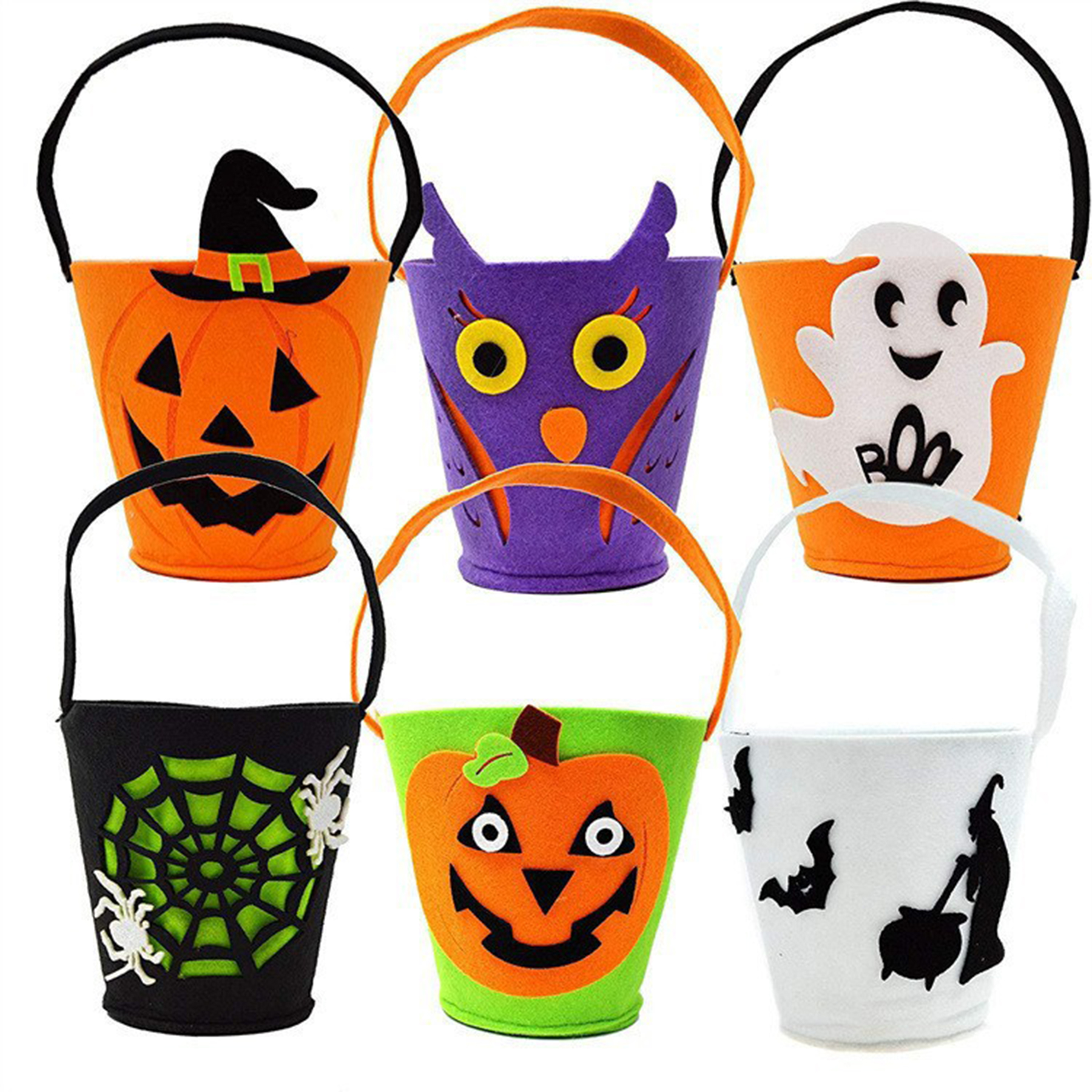 Portable Halloween Candy Basket 3