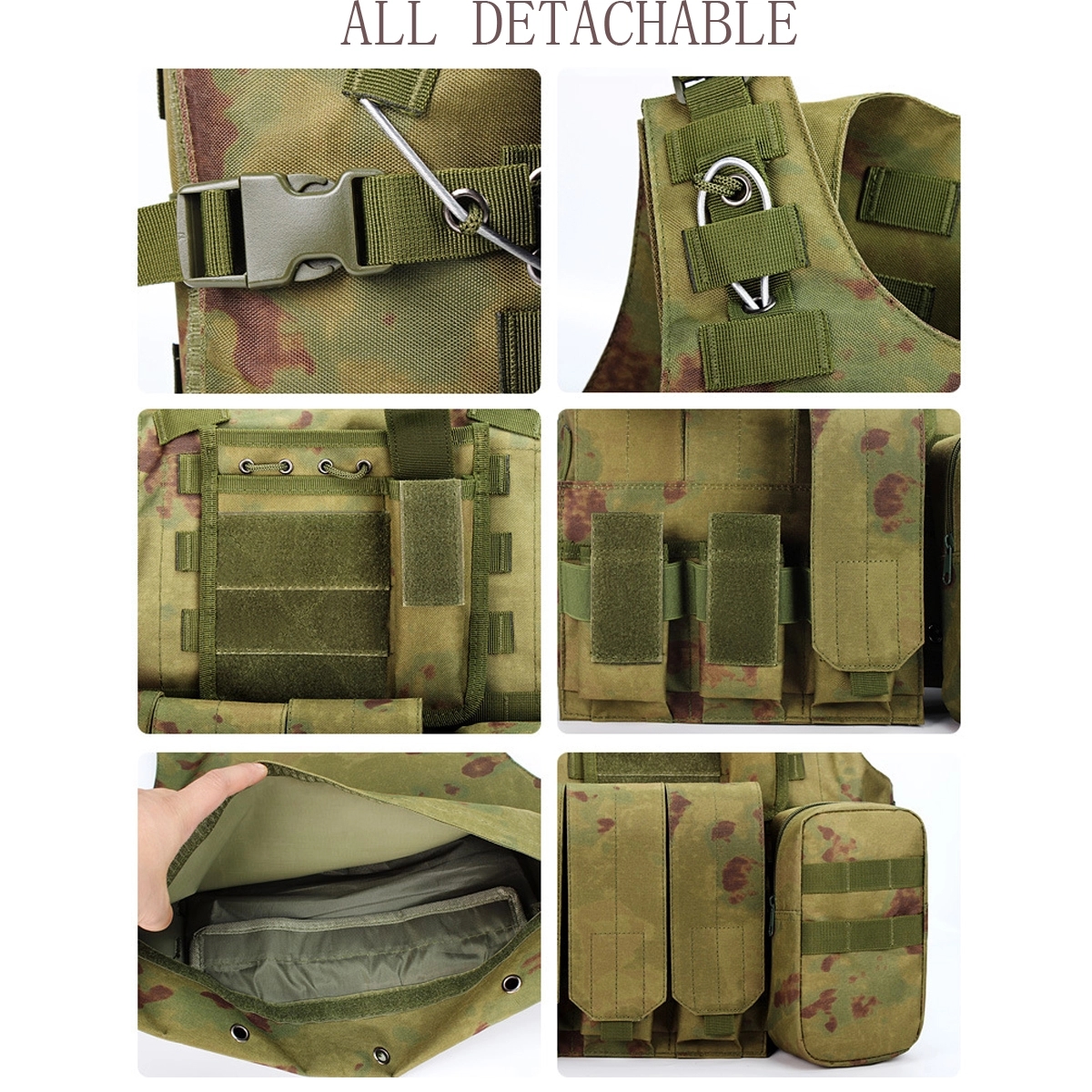 Tactical MOLLE Airsoft Vest 3