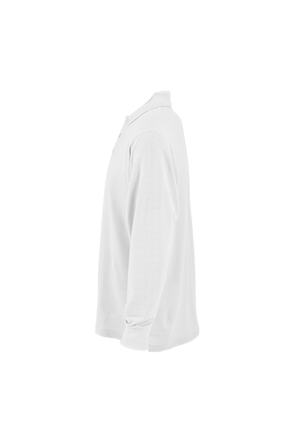 Long Sleeve Soft-Blend Double-Tuck Pique Polo 41