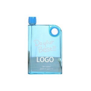 A5 Plastic Square Flat Water Bottle 5