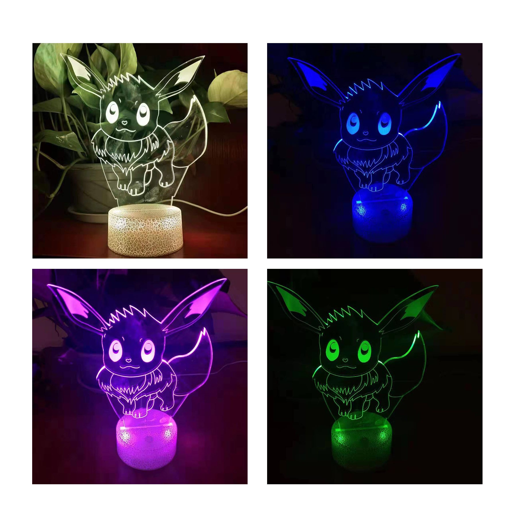 3D Acrylic Led Lamp Night Light 3