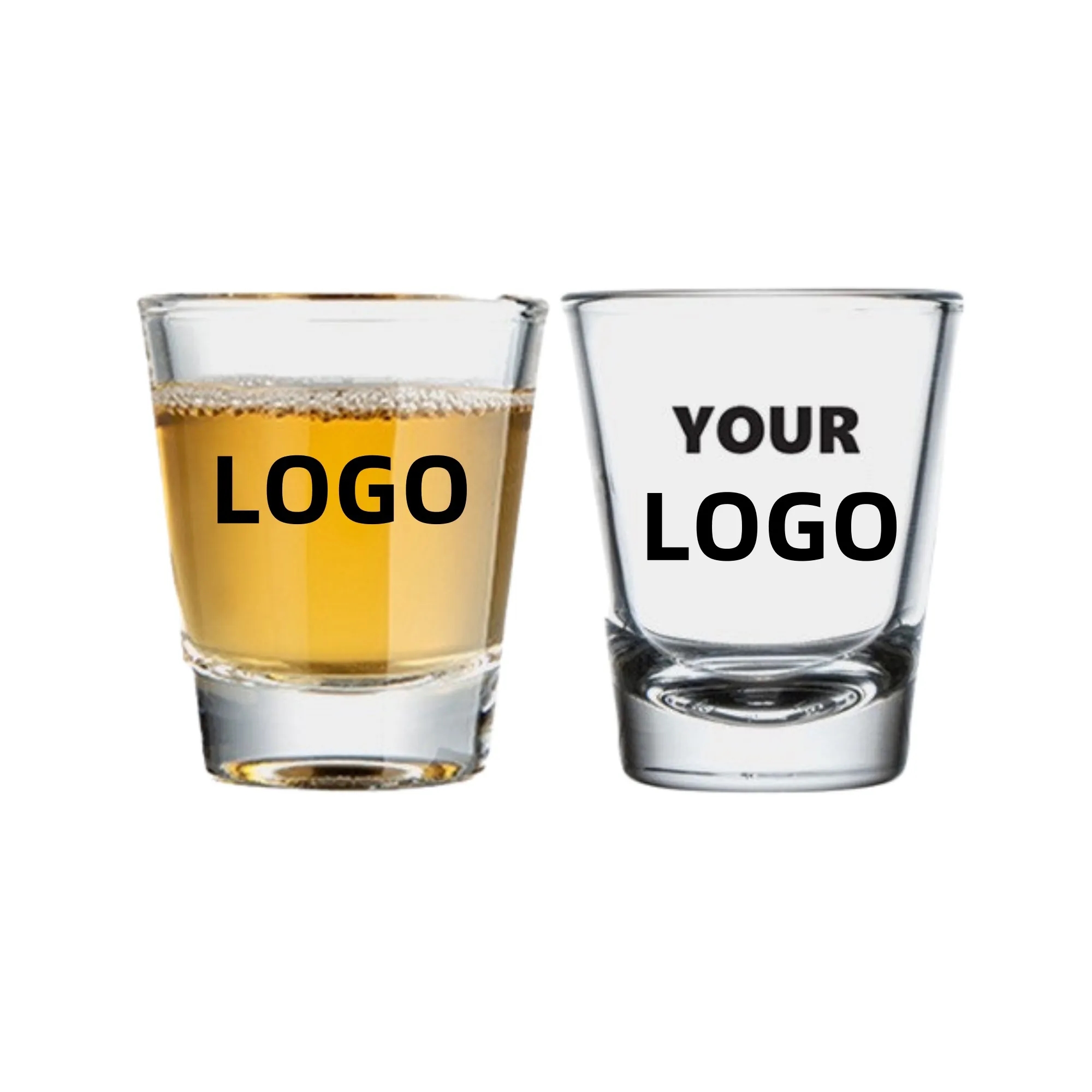 1.6 OZ Clear Basic Shot Glass Mini Whiskey Shooter