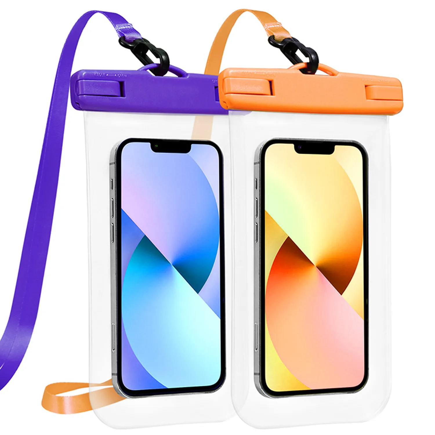 HD transparent 7-inch universal phone waterproof bag 2