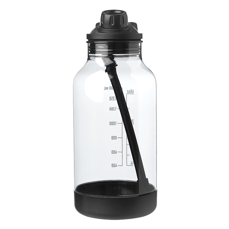 Plastic Sports Water Bottle with Sip Straw - featuring 13