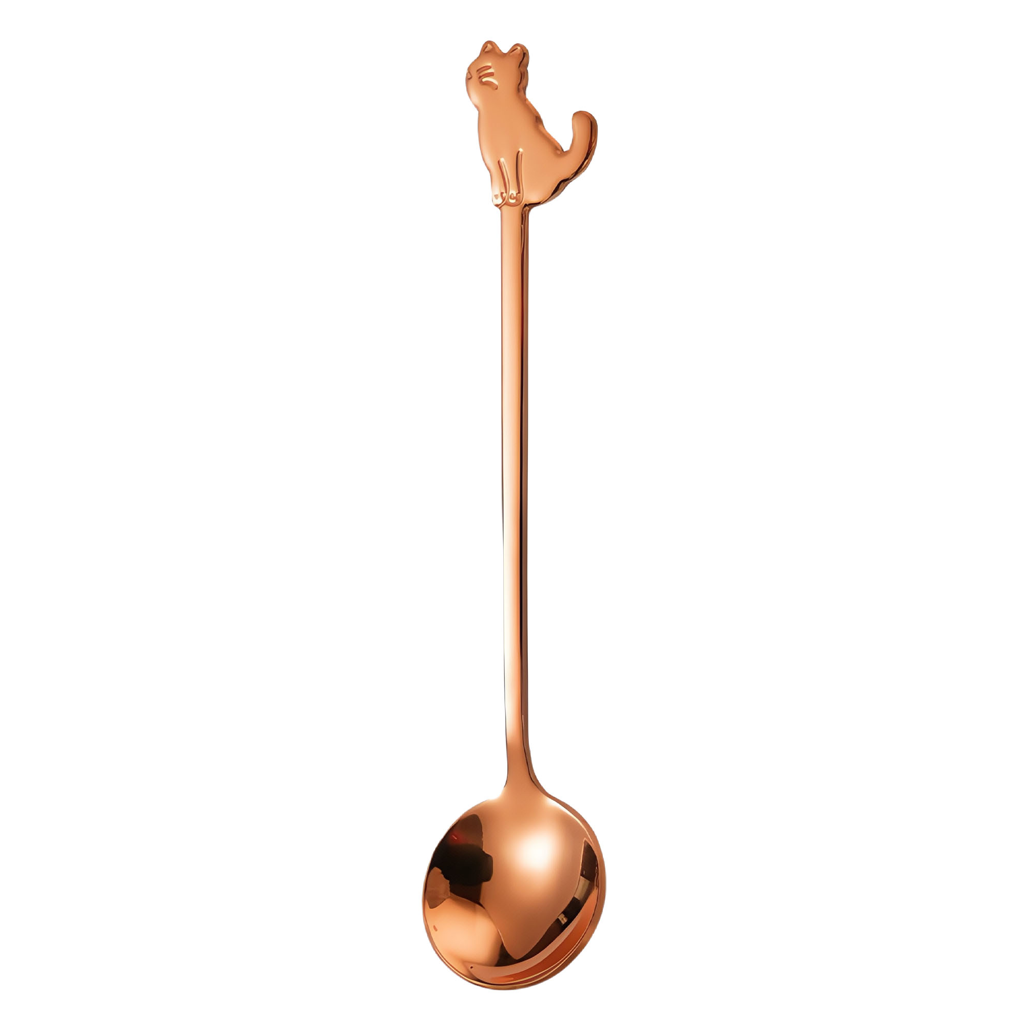 304 Stainless Steel Cute Cat Spoon, Coffee Scoop 2