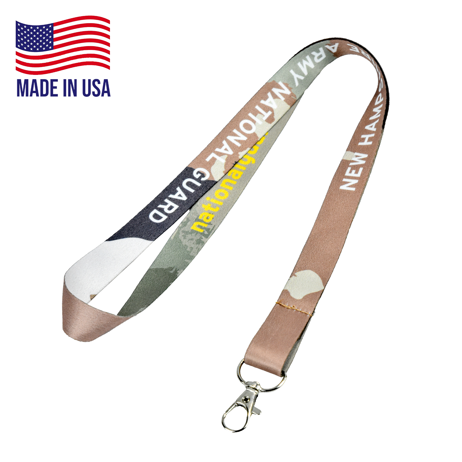 3/4 inch USA Made Dye Sublimation Lanyards 2