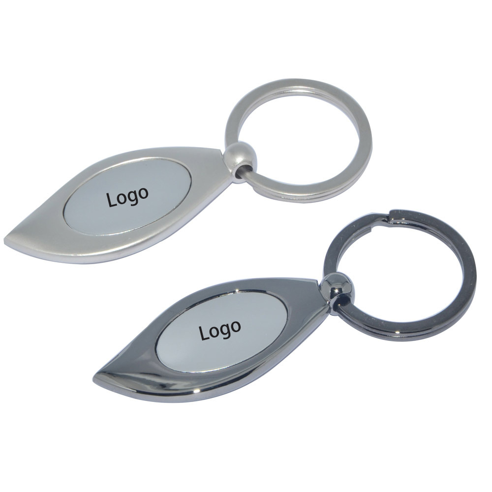 Creative Leaf Shape Metal Key Chain 3