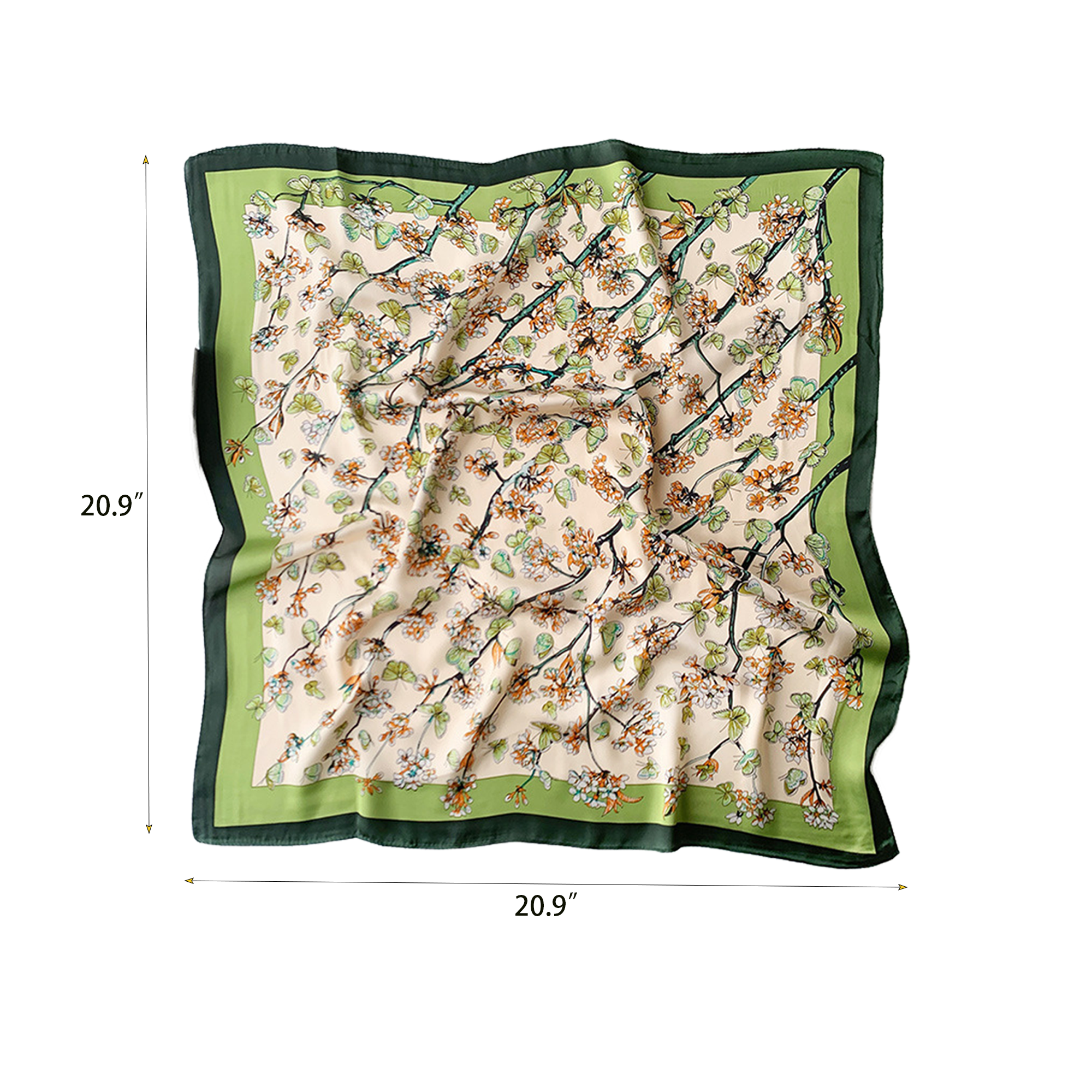 16 Momme Digital Printed Silk Scarf 1