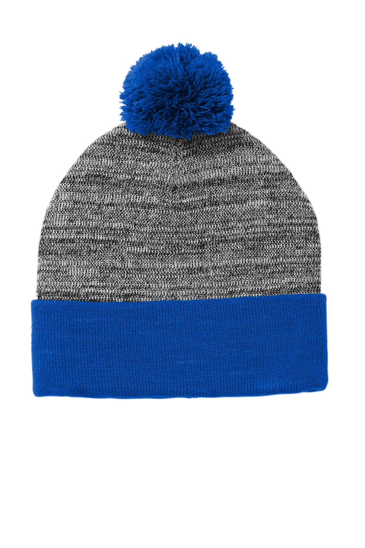 Sport-Tek Heather Pom Pom Beanie STC41 5