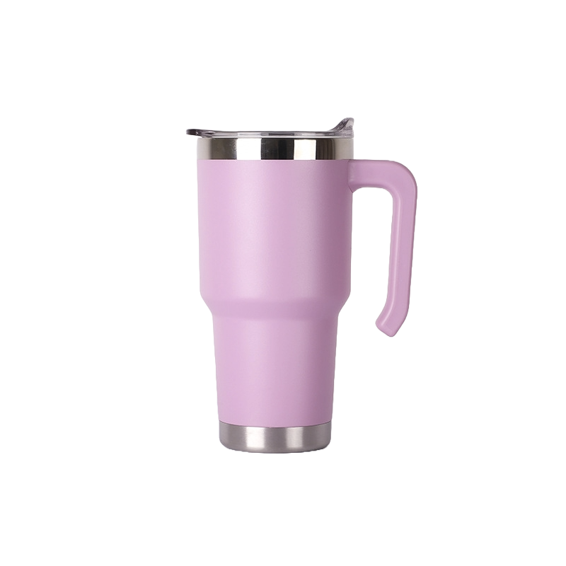 30 oz Stainless Steel Tumbler W/ Straw & Lid 1