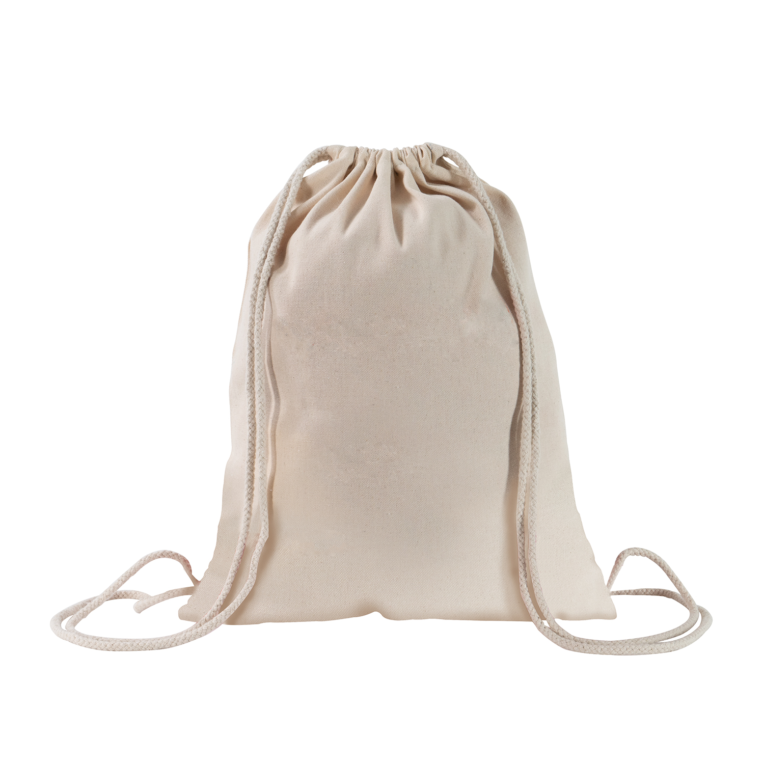 Natural Drawstring Backpack 4