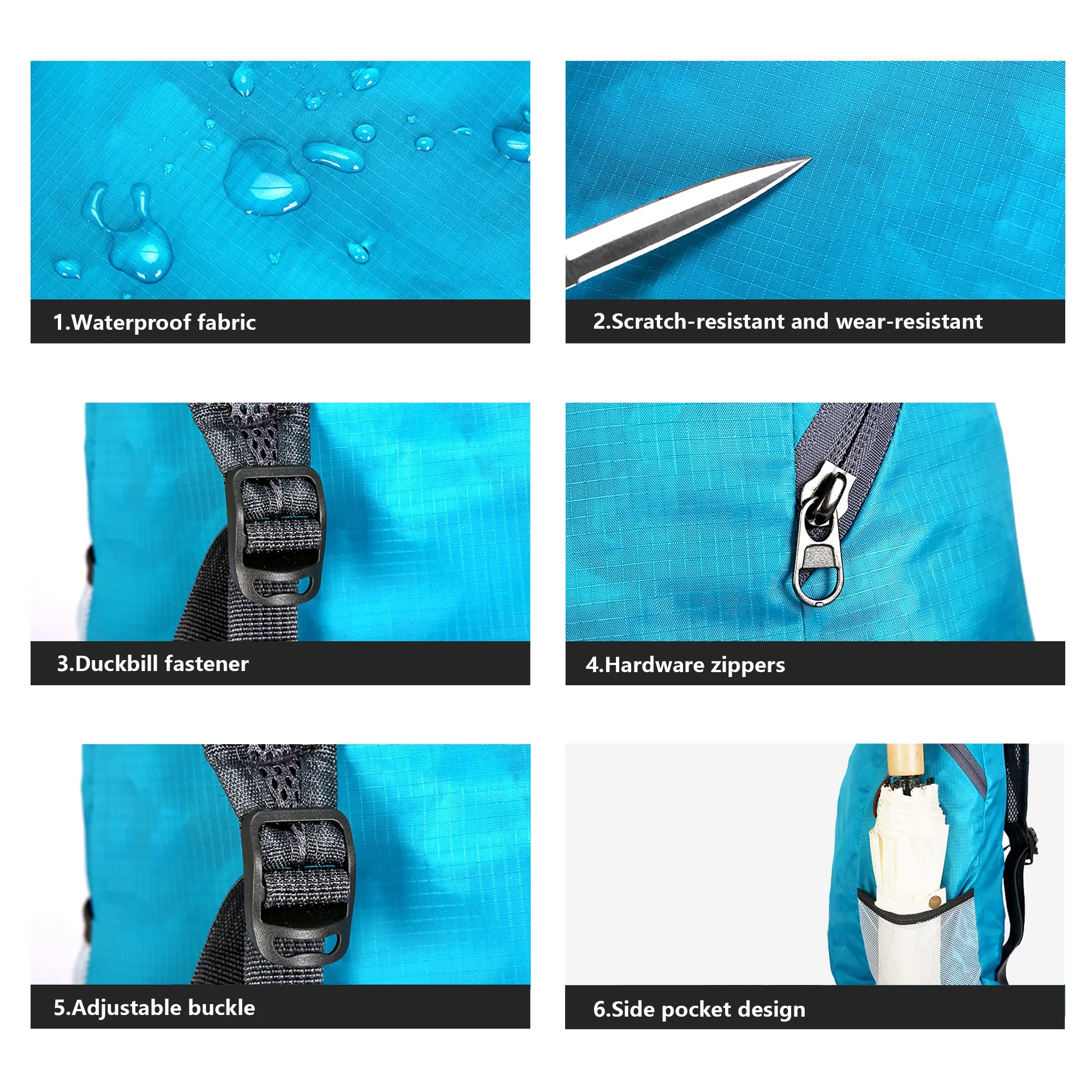 Foldable Waterproof Backpack 5