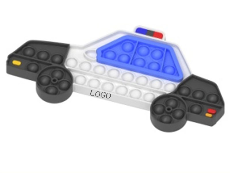 Police Car Pop Push Bubble Sensory Fidget Toys for Kids and Adult 1