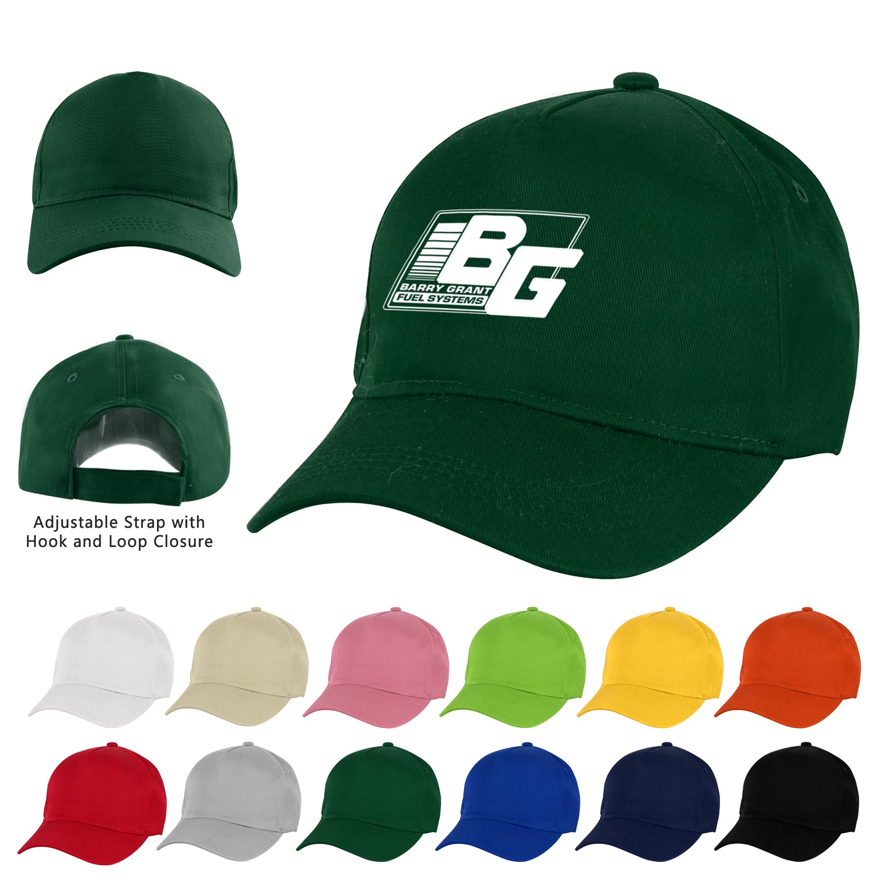 5 Panel Cotton Polyester Cap 7