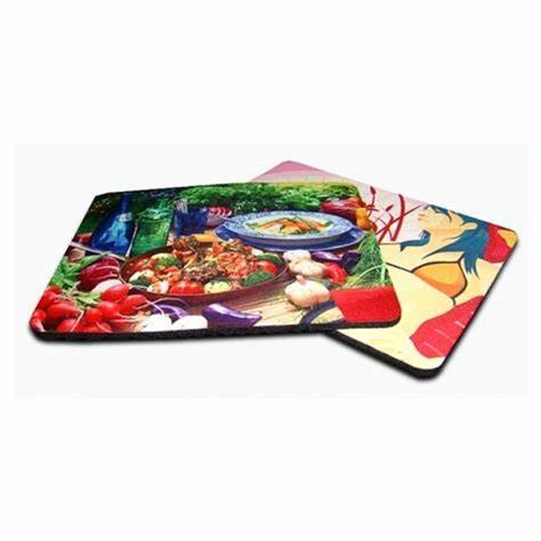 Square Neoprene Coaster full color imprint 4