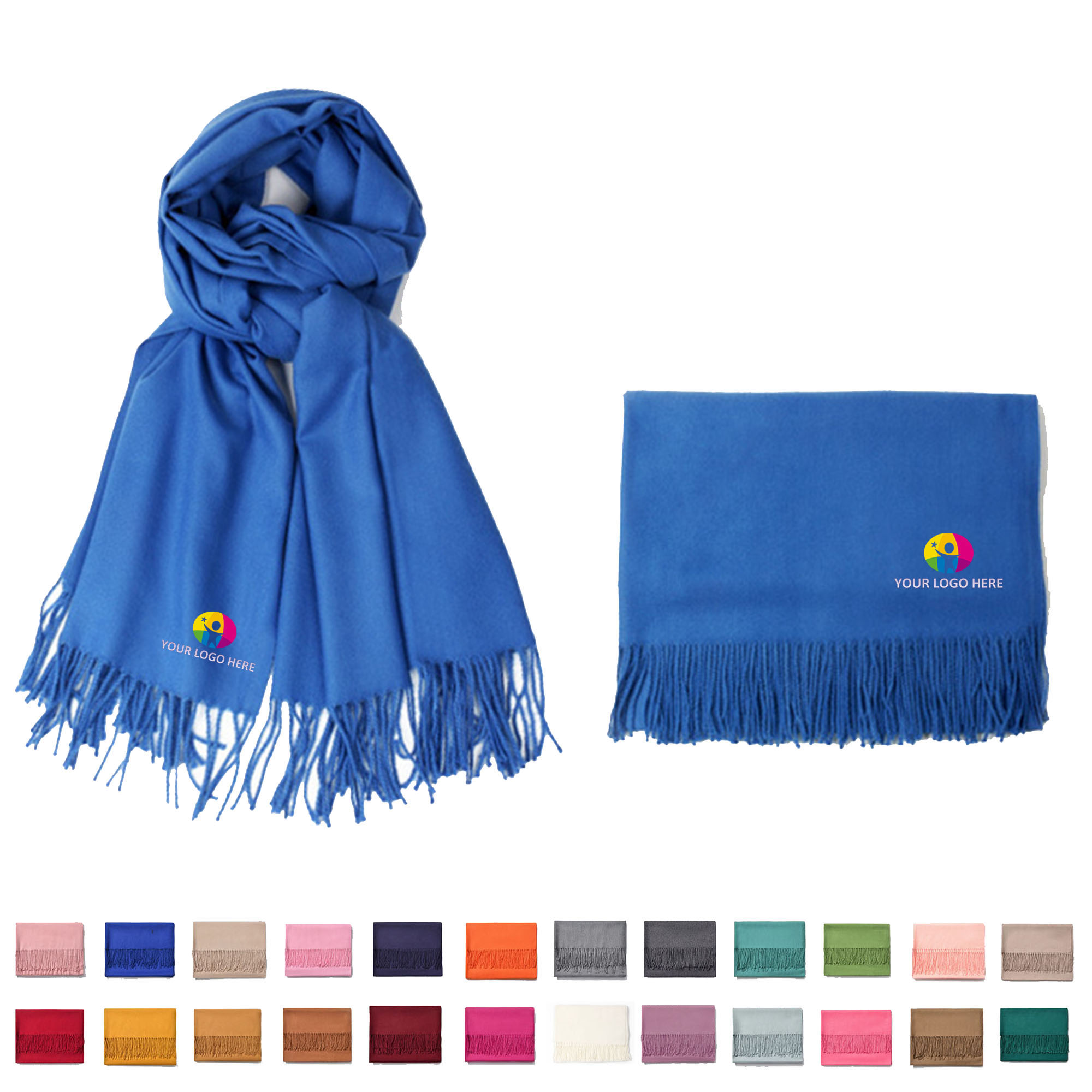 Cozy Long Wrap Blanket Scarf 8