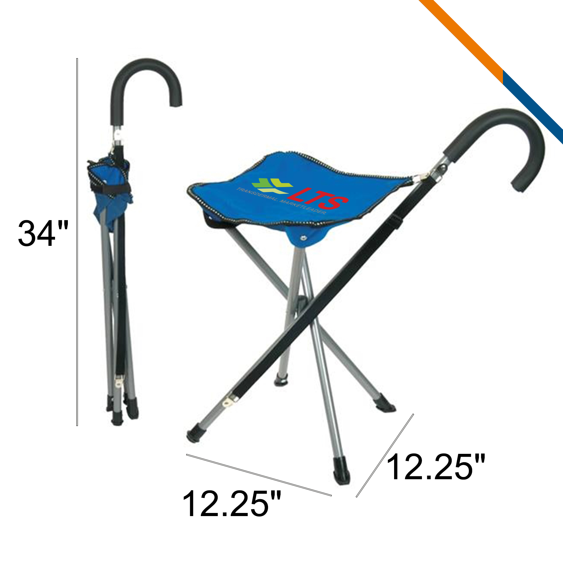 Capta Foldable Cane Chair 4