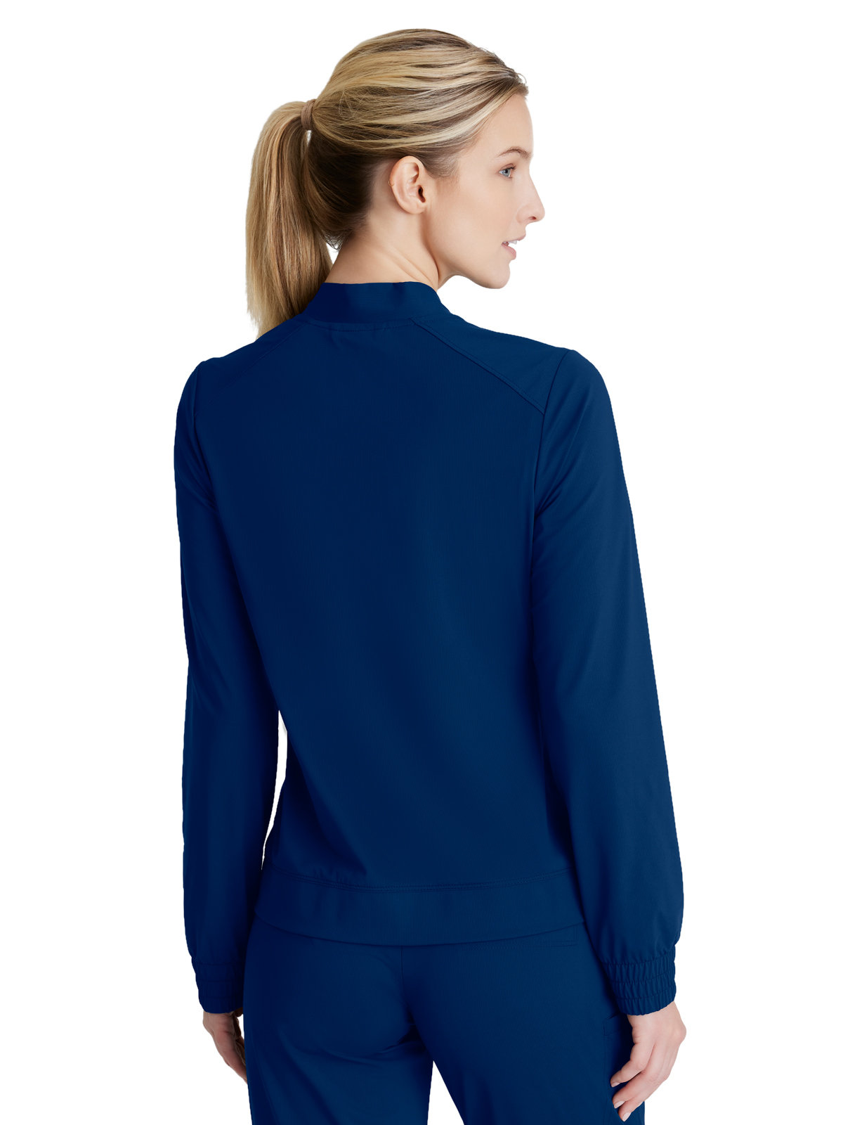 Skechers Slip-Ins - Women's Three-Pocket Zip-Up Contour Warm-Up Scrub Jacket 8